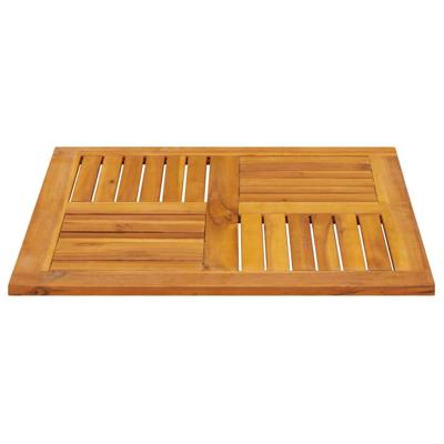 Tafelblad vierkant 70x70x2 cm massief acaciahout