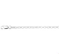 TFT Zilveren Ketting Jasseron 3,0 mm x 60 cm - thumbnail