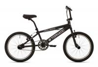 Tornado 20 inch freestyle fiets mat zwart 2000036 - thumbnail
