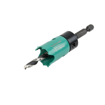 Wolfcraft Carbonstalen gatenzaag | Ø25mm | 1 stuk - 5963000 Wolfcraft Carbonstalen gatenzaag | Ø25mm | 1 stuk - 5963000