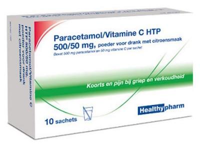 Healthypharm Paracetamol & vit C 10 Sachets