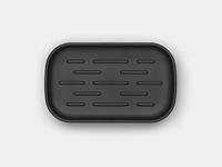 Brabantia renew zeepbakje dark grey - thumbnail