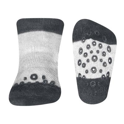 Ewers antislip sokken Stoppi Krabbelfix uni grijs-23-26