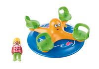 Playmobil 1.2.3 Children's Carousel - thumbnail