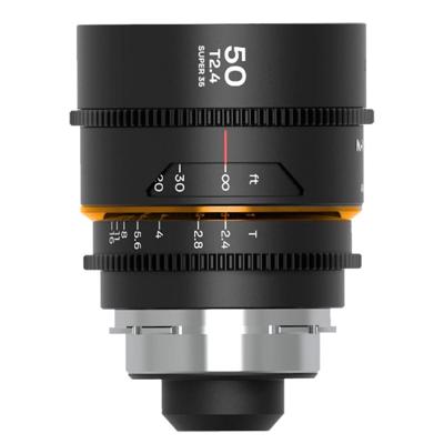Laowa Nanomorph 50mm T2.4 1.5X S35 (Amber) (Cine) Arri PL/EF