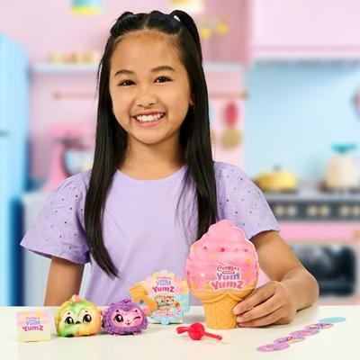 Cookeez Makery Yum Yumz 2-pack pluchen knuffeltjes in een ijsje