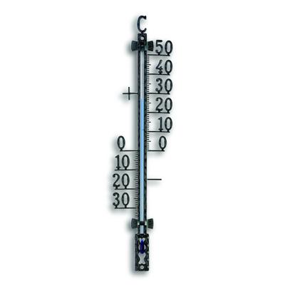 Thermometer metaal zwart