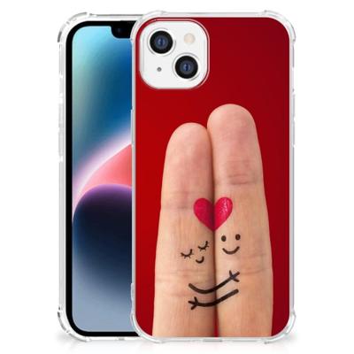 Apple iPhone 14 Plus Anti Shock Bumper Case Liefde - Origineel Romantisch Cadeau Apple iPhone 14 Plus Anti Shock Bumper Case Liefde - Origineel Romantisch Cadeau