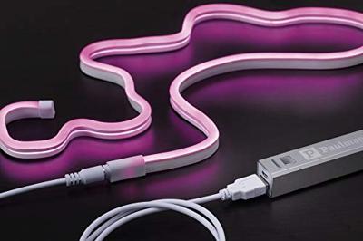 Paulmann 70563 LED-strip Met connector (male) 5 V 1 m 1 stuk(s) Paulmann 70563 LED-strip Met connector (male) 5 V 1 m 1 stuk(s)