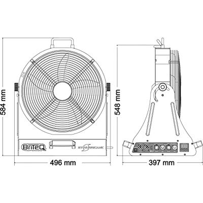 Briteq Briteq Hurricane ventilator - thumbnail