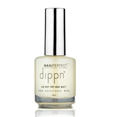 NailPerfect Acrylic Perfect Dippn' Air Dry Topcoat Matt 15ml