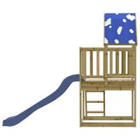 Speelhuis geïmpregneerd grenenhout - thumbnail