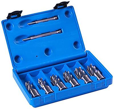 Euroboor HCS.KIT | 6-delige kernborenset 19,05 mm Weldon opname - HCS.KIT