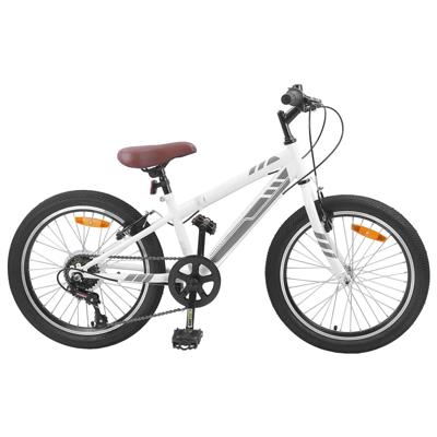 Mountainbike 20 Inch 6-Speed voor 5-8 jaar oud Wit