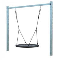 Gegalvaniseerd Metalen Nestschommel - Zwart - thumbnail