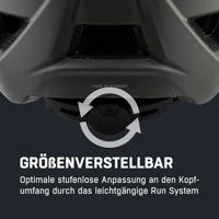 Olympic Sportswear Alpina sports race helm path 55-59 mat grijs - thumbnail