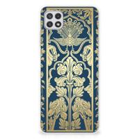 Samsung Galaxy A22 5G | TPU Case | Beige Flowers - thumbnail