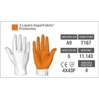 HexArmor PointGuard Ultra 9032 6063811 Werkhandschoen Elasthan, Polyester Maat (handschoen): 11 EN 388 1 paar - thumbnail
