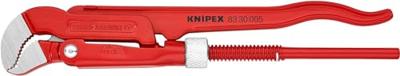 Knipex Pijptang S-vormig rood poedergecoat 245 mm - 8330005 Knipex Pijptang S-vormig rood poedergecoat 245 mm - 8330005