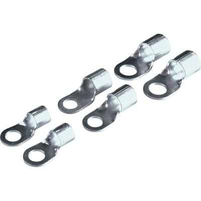 Helukabel 91520 Ringkabelschoen Dwarsdoorsnede (max.): 2.50 mm² Ongeïsoleerd Zilver 1 stuk(s)