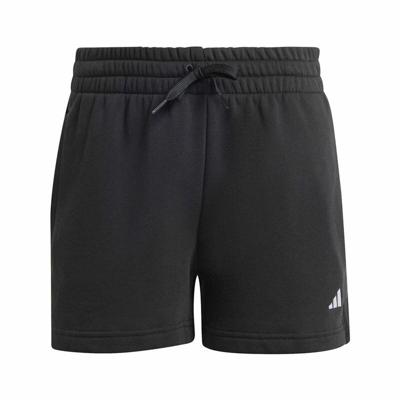 Sportbroek Adidas Essentials Small Logo Fleece Shorts Zwart - Maat: M