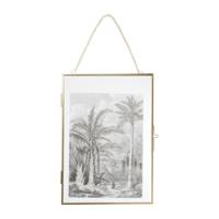 Fotolijst aan ketting staand - goud - 21x30 cm - thumbnail