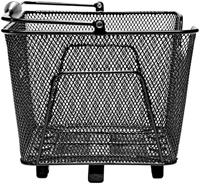 Unix fietsmand, achterop "reano" rear basket reano steel,black - thumbnail