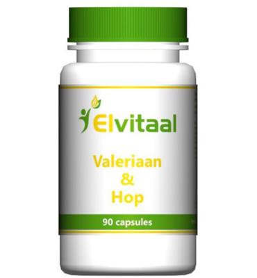 Elvitum Valeriaan en hop 90 Capsules