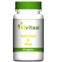 Elvitum Valeriaan en hop 90 Capsules - thumbnail