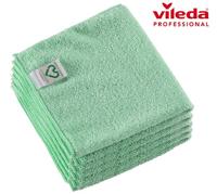 Vileda r-MicroTuff Swift reinigingsdoek, groen, pak van 5 stuks - thumbnail
