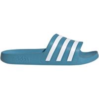 adidas Performance Adilette Aqua badslippers turquoise/wit - thumbnail