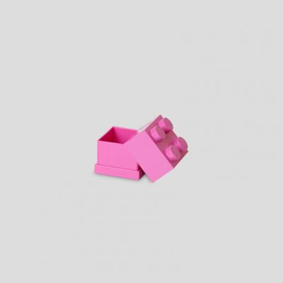 Room Copenhagen LEGO Mini Box Lunchbox 4 Roze opbergdoos