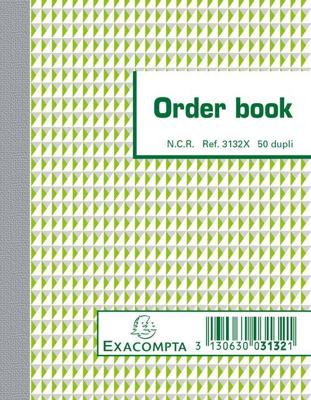 Orderboek exacompta 135x105mm 50x2vel | 10 stuks