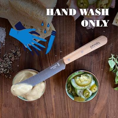 OPINEL - Naturel - Ontbijt-/brunchmes 11cm microkartel Tangerine