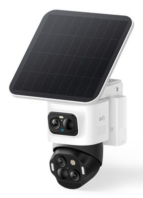 eufy Security SoloCam, Outdoor Camera Surveillance, 360° Surveillance, No Blind Spots, Outdoor Surveillance Camera, Battery, Solar, Toll-Free Use, HomeBase 3 Compatible