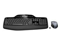 Logitech MK710 toetsenbord RF Draadloos QWERTY US International Zwart - thumbnail