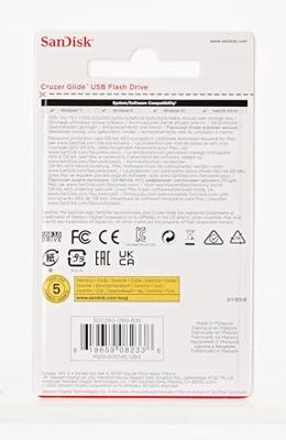 SanDisk Cruzer® Glide™ USB-stick 64 GB Zwart SDCZ60-064G-B35 USB-A 2.0