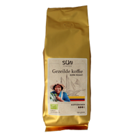 SUN Coffee Gezeilde koffiebonen dark roast bio 250 Gram - thumbnail