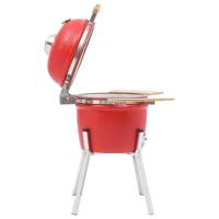 VidaXL Kamado barbecue 81 cm keramiek - thumbnail