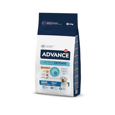 Advance Maxi Adult met kip en rijst hondenvoer 2 x 14 kg - thumbnail