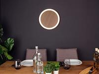ECO-Light 9053 S WO MOON LED-plafondlamp LED 18 W Hout - thumbnail