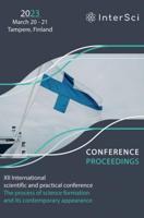 Conference Proceedings - XII International scientific and practical conference "Formation of ideas about the position and role of science" - Inter Sci - ebook - thumbnail