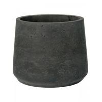 Pottery Pots Bloempot Patt Ø20x16,5cm - Black Washed - thumbnail