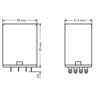WAGO 858-153 Steekrelais 240 V/AC 5 A 4x wisselcontact 40 stuk(s) - thumbnail