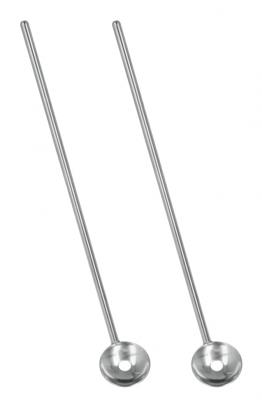 Metaltex Cocktaillepels 22x3 cm RVS 2 Stuks
