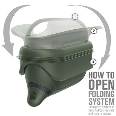 Catalyst Waterproof Case AirPods Pro (1st and 2nd Generation) Army Green