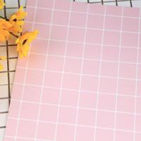 2 PC'S grote Grid kaart voedsel schieten Props fotografie achtergrond (roze) - thumbnail