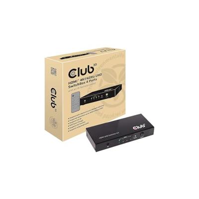 Club 3D HDMI 2.0 UHD Switchbox 4 ports adapter - thumbnail