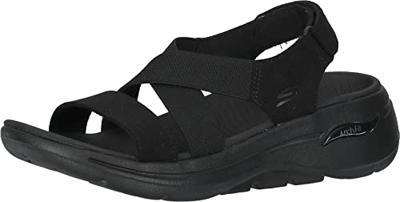 Skechers Sandalen Go Walk Arch Fit 140257/BBK Zwart-39 maat 39