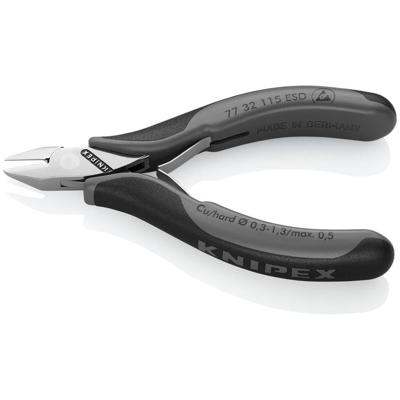 Knipex Zijsnijtang spitse kop + facet 115 mm ES - 7732115ESD